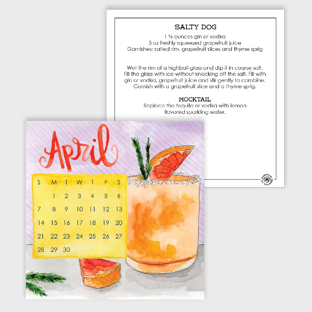 2024 Cocktail Calendar Magnolia Creative Co.