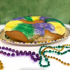 King Cake Oval Platter