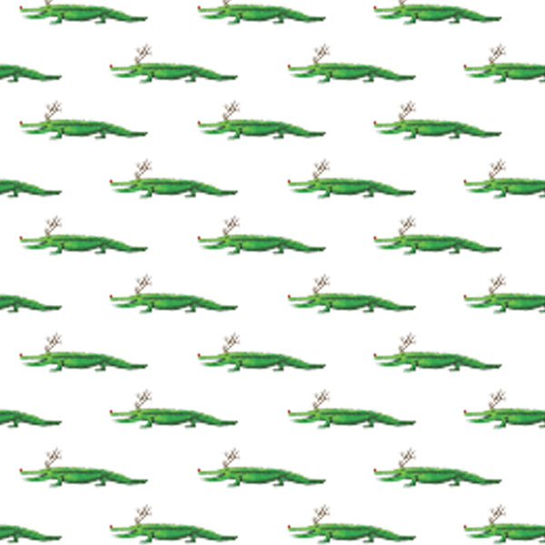 Personalised Crocodile Birthday Wrapping Paper