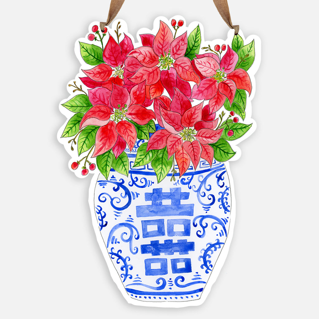 Flower Jar popular Door Hanger