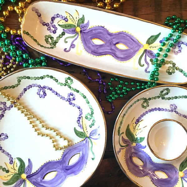 Purple Green and White Leopard Marble Mardi Gras Stainless Steel Tumbl -  Sage Grove Designs